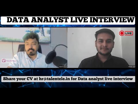 LIVE Mock Data Analytics Interview|Real Questions & Expert Feedback! Be Data Analyst in 120 days