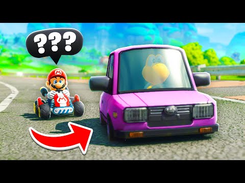 Wohin fahren die NPC's in Mario Kart World?