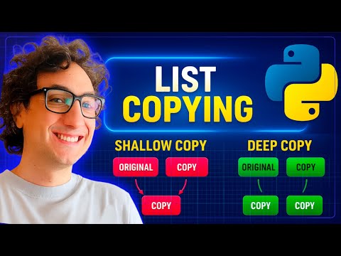 How to Copy Python Lists Safely (Visually Explained) | Shallow Copy vs Deepcopy | #Python Course 29