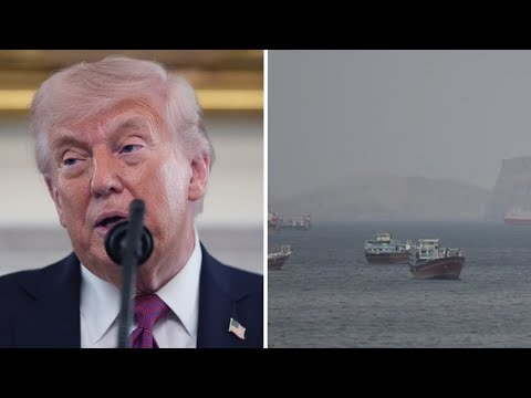 Trump says he ordered US Navy to "shoot and kill" boats putting mines in Strait of Hormuz