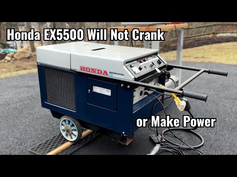 Honda EX5500 - Owner Tried Fixing with a Sawzall and Gave Up