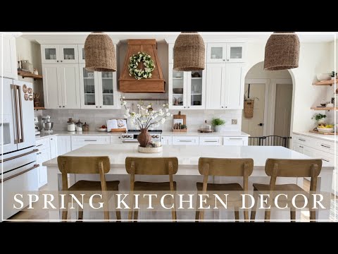SPRING KITCHEN DECORATING IDEAS | Simple Ways to Style a Kitchen for Spring!