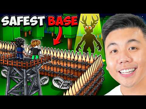 I Built The SAFEST BASE on 99 Nights in the Forest! (Ft Koopekool)