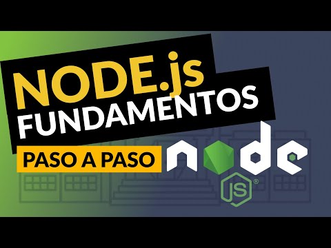 PRIMEROS PASOS en NODE.js | Fundamentos Básicos de NodeJS para Principiantes