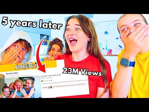 5 YEARS LATER REACTING TO "FIRST TIME HOME ALONE" w/the Norris Nuts