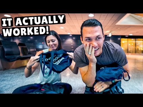 FLYING TO OUR 94th COUNTRY! (our secret strategy for extra baggage)