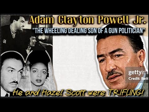 Adam Clayton Powell Jr.! He did WHAT to MLK Jr.!?! - Old Hollywood Scandals