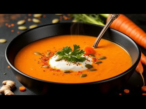 This 15-Minute Ginger Lentil Soup Healed My Gut & Costs Under $2❗Everyone Wants Seconds❗