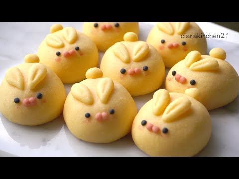 金沙奶黄酥月饼 免模具| Make Salted Egg Custard Mooncake without using Mould