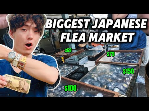 Watch hunting at the BIGGEST Japanese Flea Market | Is it worth it?