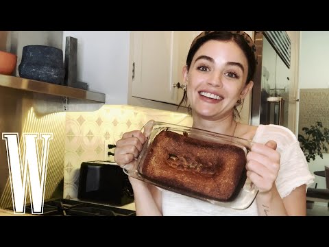 Baking Banana Bread #WithMe @LucyHale | W Magazine