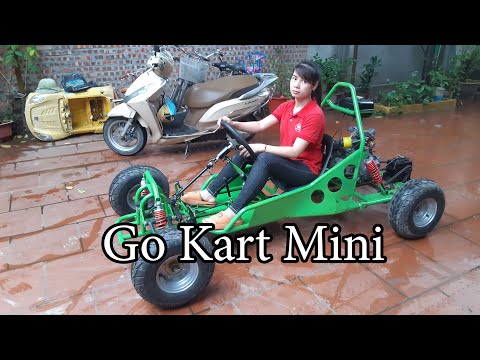 DIY mini Gokart full video #cartech #gokart #gokartmini