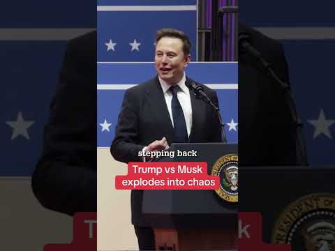 Trump vs Musk explodes into chaos