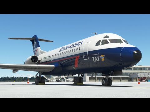 Beginners guide to starting the JustFlight Fokker F28 Fellowship from cold and dark in MSFS