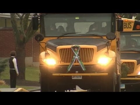 Newtown Children Return to School After Sandy Hook Massacre