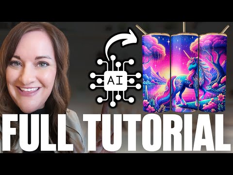How to Make Money With AI Digital Tumbler Wraps on Etsy