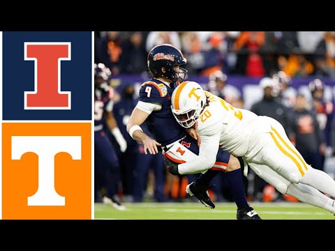 Tennessee vs Illinois Highlights | 2025 College Football Liberty Mutual Music City Bowl Championship