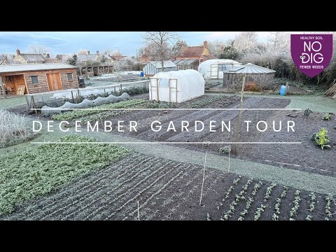 Winter Tour of Ground and Store, Compost and No Dig Bed Prep