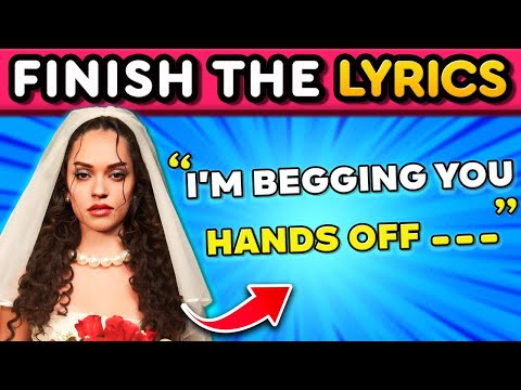 FINISH THE LYRICS 🎤 Viral TikTok Songs 2025 Edition 🔥 Music Quiz