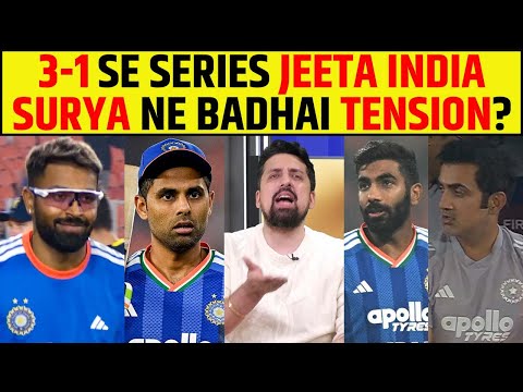 3-1 SE SERIES JEETA INDIA | SURYAKUMAR YADAV NE BADHAI TENSION? #suryakumaryadav #indvssa #gambhir