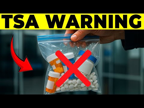 TSA Will CONFISCATE Your Medications In 2025 (Don’t Make This Mistake!)