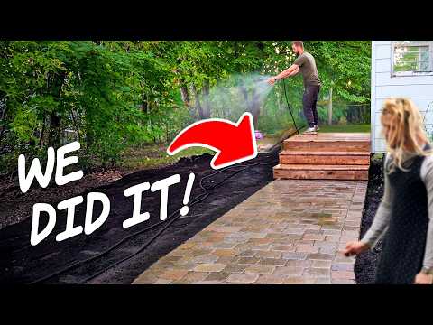 Finishing the Driveway Project: Deck Build Over Concrete Steps