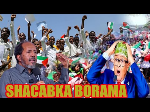 DEG DEG Calankii Falastin oo Borama Awdal laga taagay Shacab careeysan, Deni Ahmd Madobe oo Imaradka