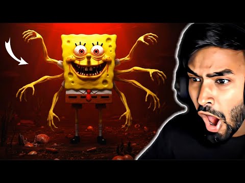 DO NOT LOOK AT SPONGEBOB | TECHNO GAMERZ 