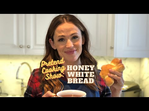 Pretend Cooking Show: Honey White Bread