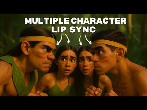 How To Make MULTIPLE Animated Characters Talk at Once! | Lip Sync Multiple Characters in One Scene