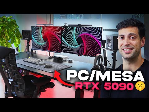 My NEW SETUP has a SECRET PC (Inside the table)