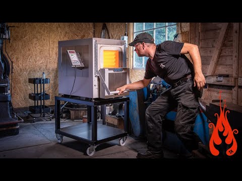 Making a heavy duty cart for my new HT Kiln