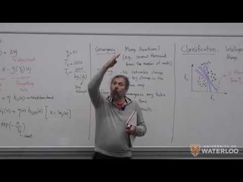 Machine Intelligence - Lecture 8 (SOM learning, Support Vector Machines)