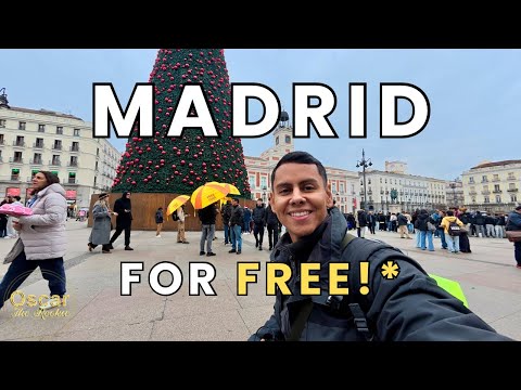 How to Explore Madrid for FREE - Best Walking Tour!