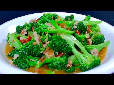 How to stir-fry broccoli without changing its color, the chef will teach you the skills, it is emera