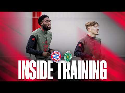 Phonzy back on the ball | Inside Training ahead of Sporting | Champions League