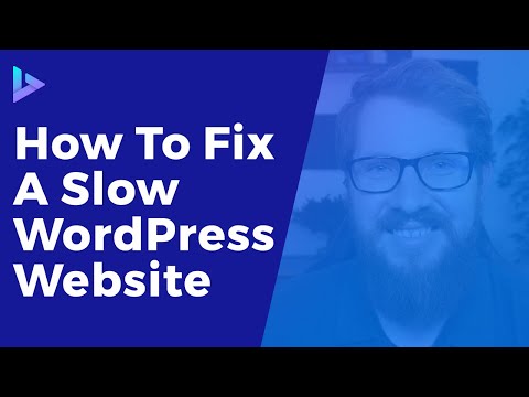 How To Fix A Slow WordPress Site - WordPress Speed Optimization Tutorial