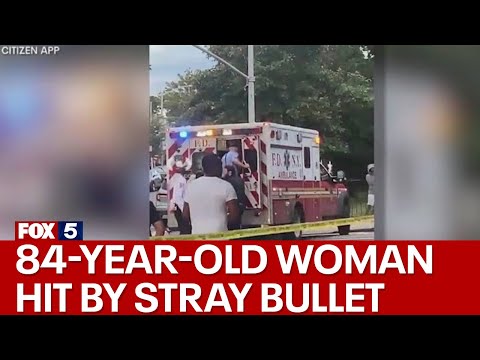Outrage after 84-year-old woman hit by stray bullet in Brooklyn