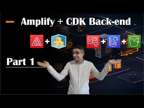 Part 1: Amplify Next.js + CDK TypeScript [2024] Dynamo Table, S3, Cognito