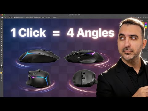 Photoshop Plugin Turns Phone Photos into 4-Angle Product Images: Eti Image New Feature