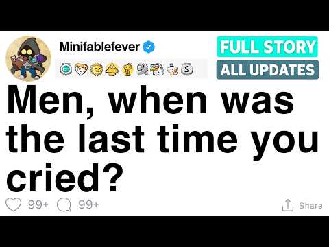 Men, when was the last time you cried? [FULL STORY]
