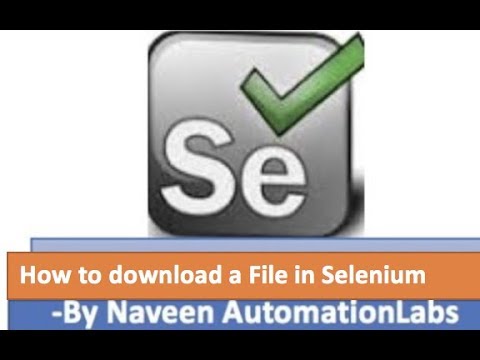 How to download a File in Chrome and Firefox in Selenium || A Smart Approach