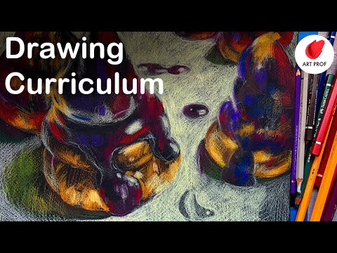 All Self-Taught Artists Need this: DRAWING Curriculum 1, Art Fundamentals for Beginners