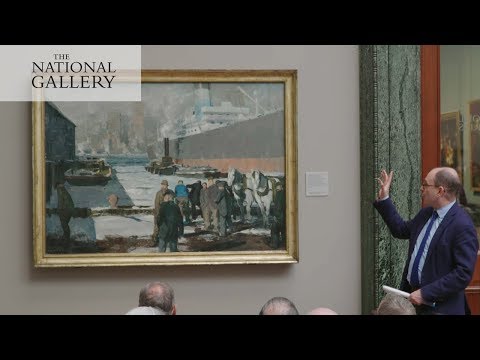 George Bellows's 'Men of the Docks' | The National Gallery