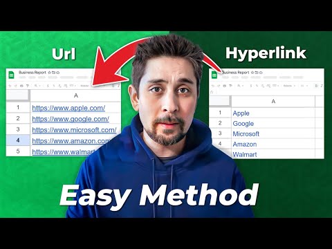 How to Extract URLs from Hyperlinks in Google Sheets