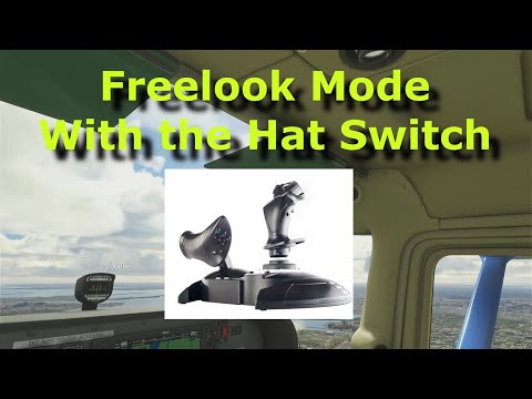 Xbox FS2020: How to look around the Cockpit & External View Freely with the Hotas One Hat Switch!