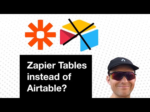 Zapier Tables instead of Airtable?