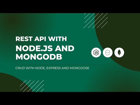 REST API with Node.js and MongoDB
