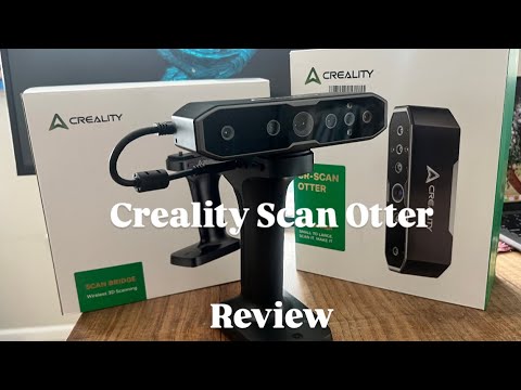 3D Scanner! Creality CR Scan Otter and Scan Bridge demo and review.