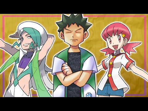 A Look at Pokémon’s Gym Leaders (Kanto-Sinnoh)